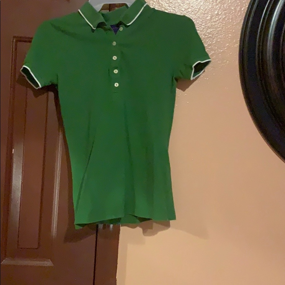 Green shirt